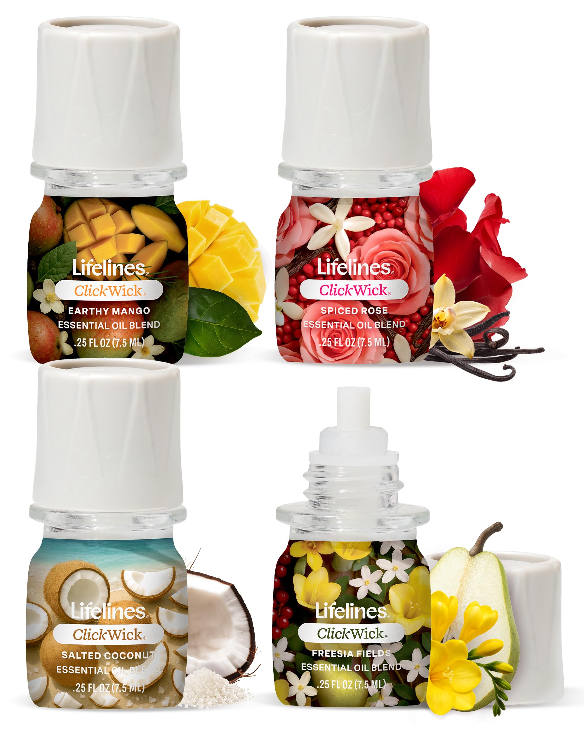 Amazon.com: ClickWick Essential Oil Blends for Lifelines Diffusers